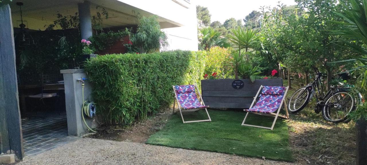 Studio Villa Le M Six-Fours-les-Plages Exterior foto