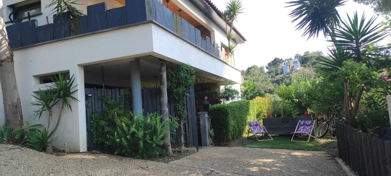 Studio Villa Le M Six-Fours-les-Plages Exterior foto